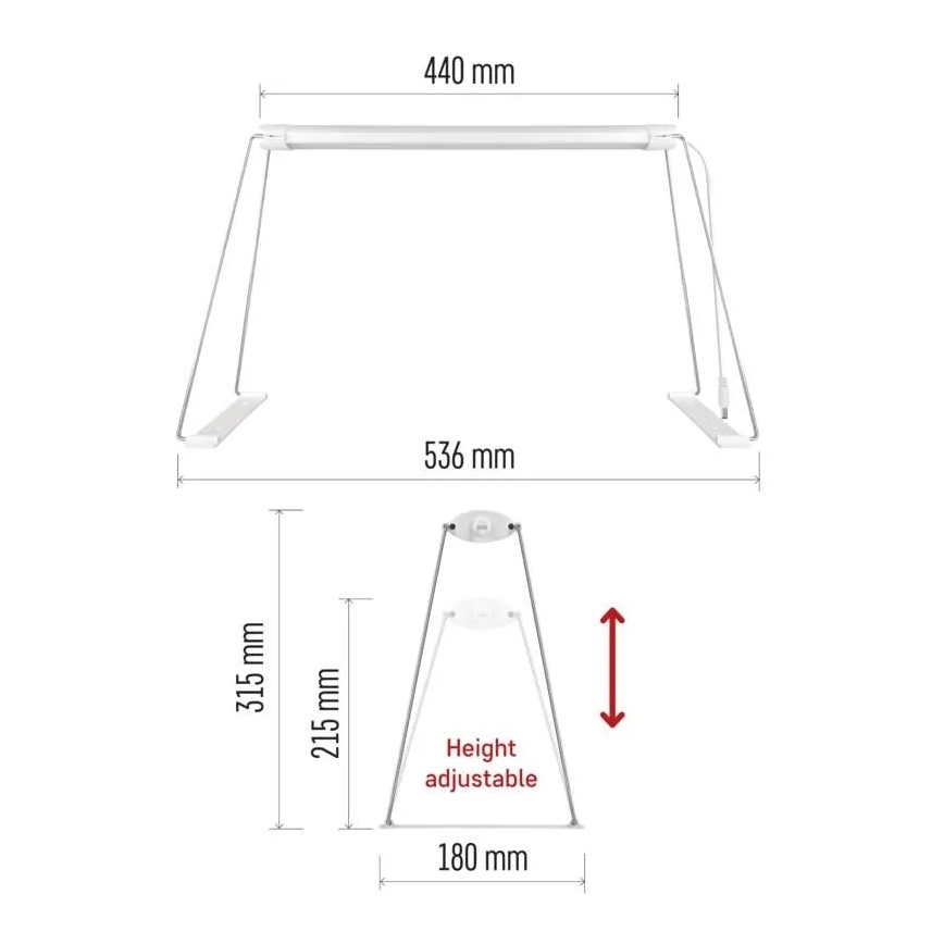LED-sisäkasvivalaisin GROW LED/15W/230V