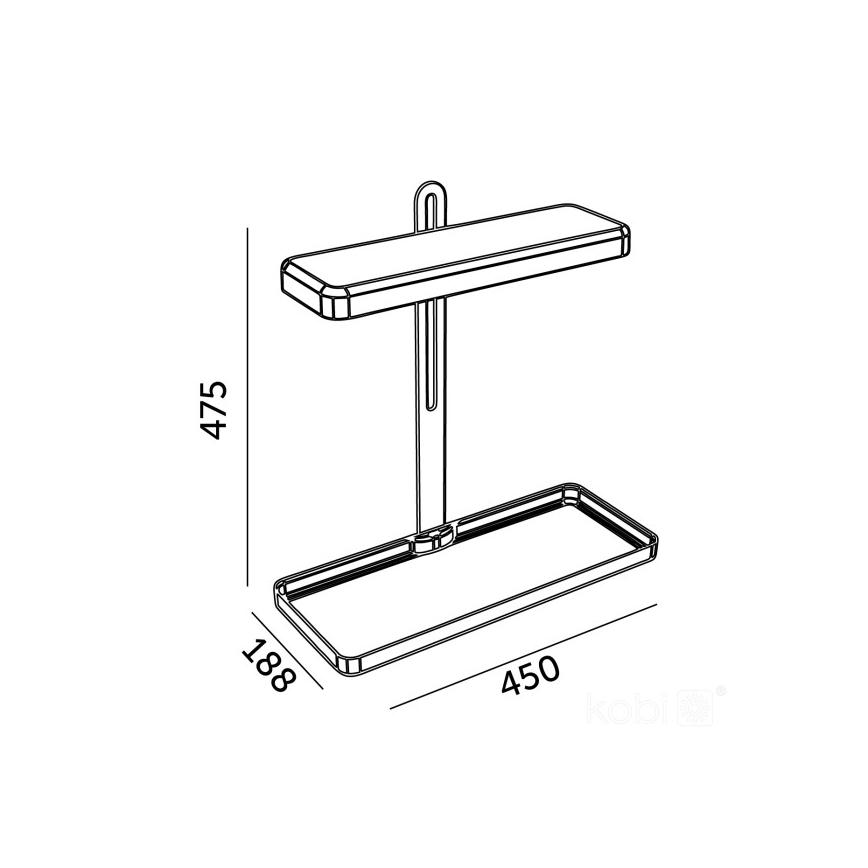 LED Sisävalaisin kasvien kasvattamiseen LED/20W/5V 3500K