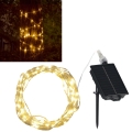 LED Solar koristeellinen ketju LED/3,7V 1800 mAh 10 m IP44 + kauko-ohjaus