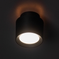 LED-spottivalaisin SONOR LED/6W/230V 3000/4000/5700K + LED/1,5W 2200K halkaisija 9 cm musta