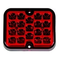 LED-sumuvalo SINGLE LED / 1,9W / 12V IP67 punainen