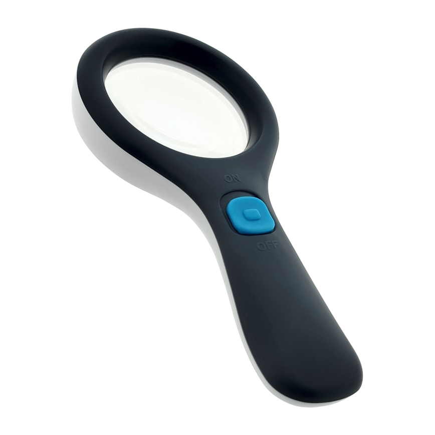 LED-suurennuslasi 3× suurennus LED-valaistuksella/3W/2×AAA IP22