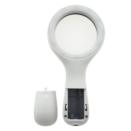 LED-suurennuslasi 3× suurennus LED-valaistuksella/3W/2×AAA IP22