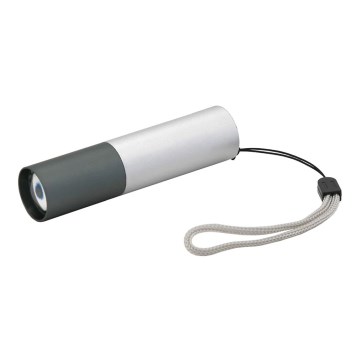 LED-taskulamppu LED/400mAh valkoinen/harmaa