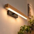 LED-tauluvalaisin VERDE LED/5,5W/230V 3000K 46 cm tammi/musta