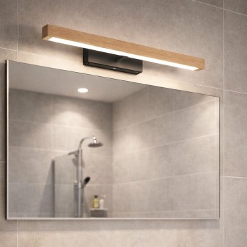 LED-tauluvalaisin VERDE LED/5,5W/230V 3000K 46 cm tammi/musta