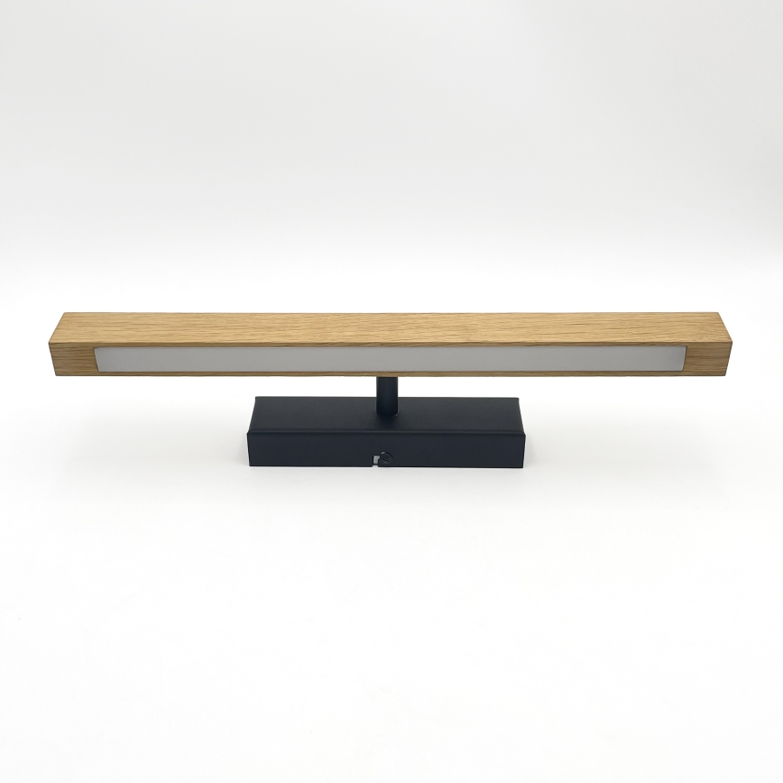 LED-tauluvalaisin VERDE LED/5,5W/230V 3000K 46 cm tammi/musta