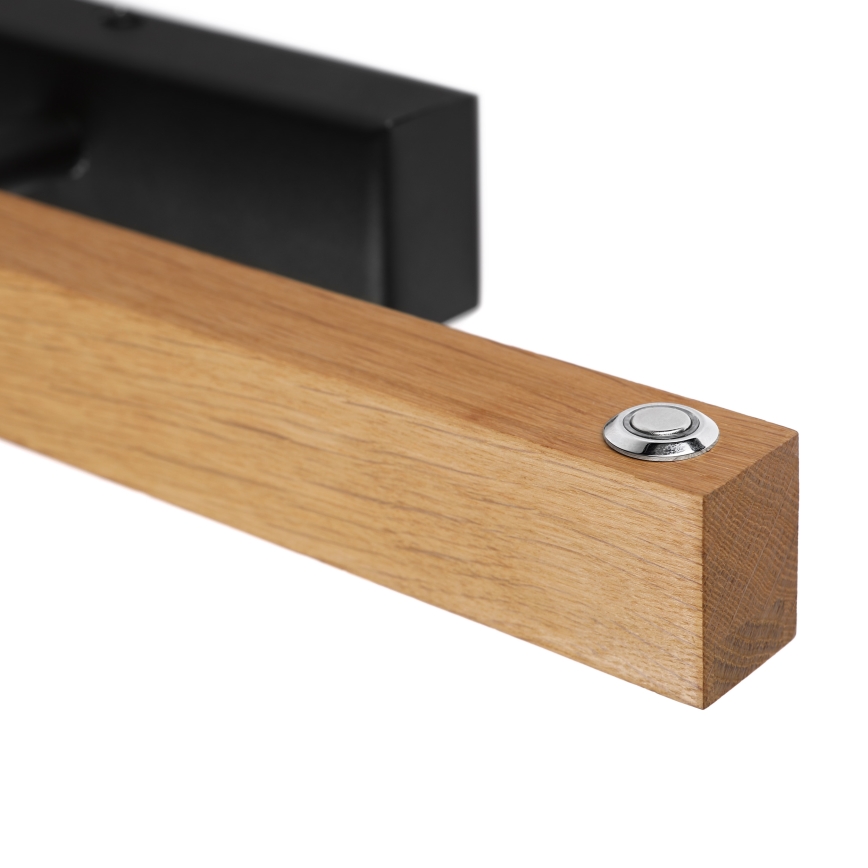 LED-tauluvalaisin VERDE LED/5,5W/230V 3000K 46 cm tammi/musta