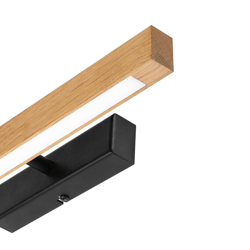 LED-tauluvalaisin VERDE LED/5,5W/230V 3000K 46 cm tammi/musta