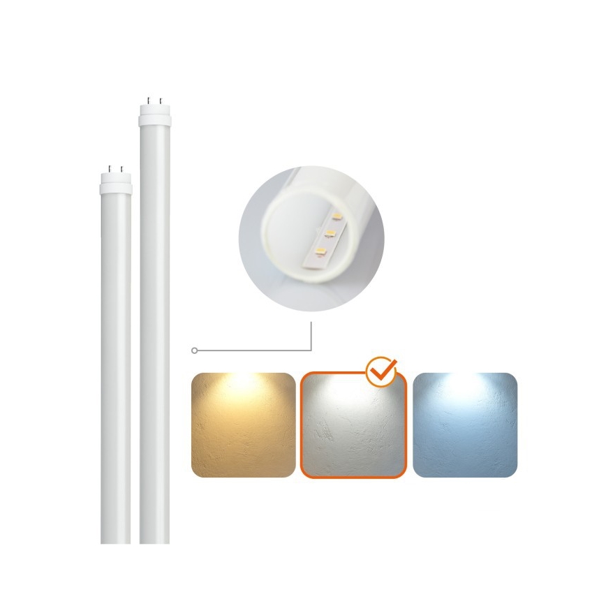 LED-tekniikalla varustettu tekninen loisteputkivalaisin T8 2xG13/18W/230V 4000K IP65 127 cm