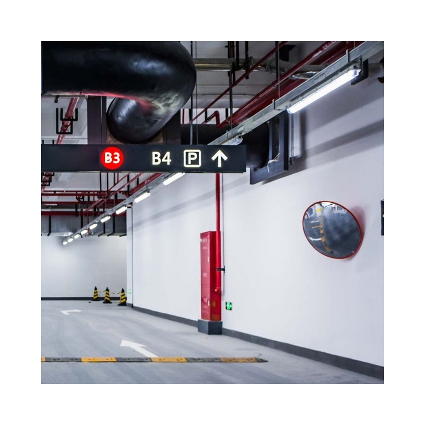 LED-tekniikalla varustettu tekninen loisteputkivalaisin hätämoduulilla LED/48W/230V 6500K IP65 2200 mAh 150 cm