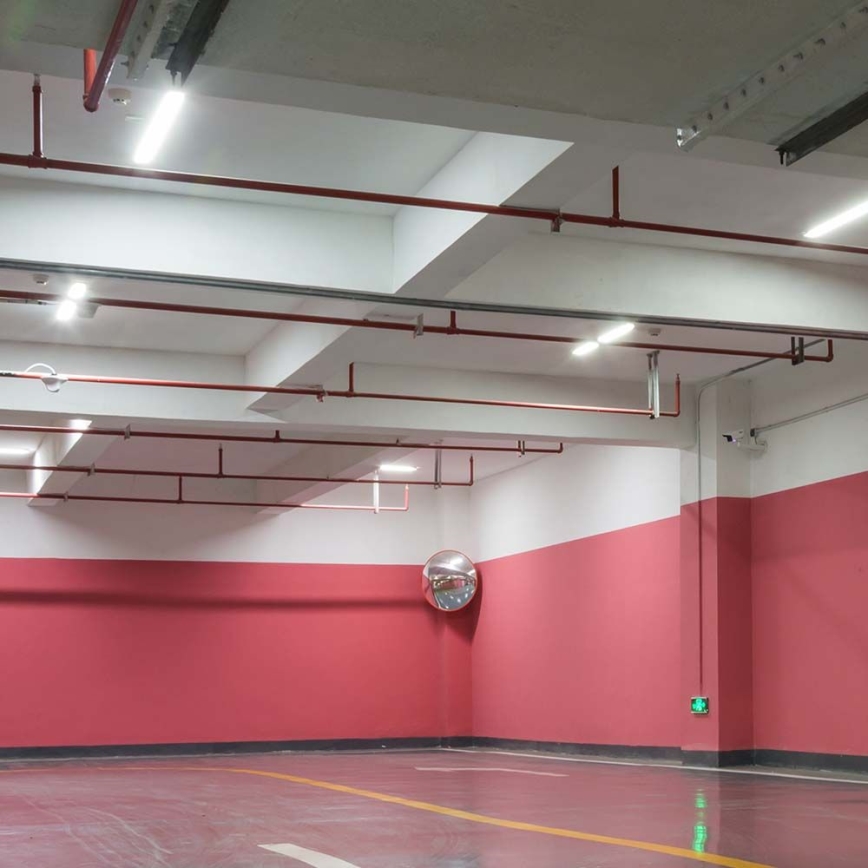 LED-tekninen loistelamppuvalaisin liike- ja hämärätunnistimella LED/36W/230V 6500K IP65 120 cm