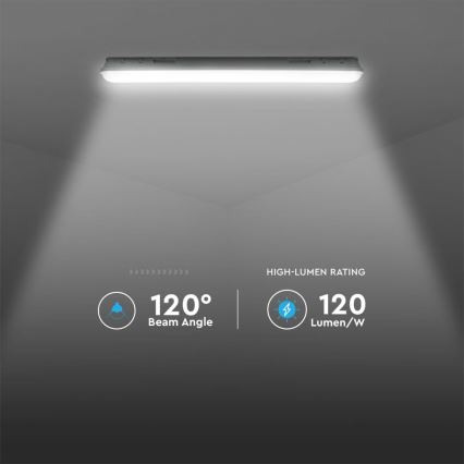 LED-tekninen loistevalaisin hätävirtamoduulilla LED/36W/230V 6500K IP65 2200 mAh 120 cm