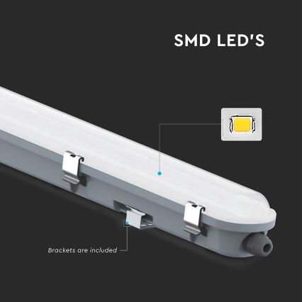 LED-tekninen loistevalaisin hätävirtamoduulilla LED/36W/230V 6500K IP65 2200 mAh 120 cm