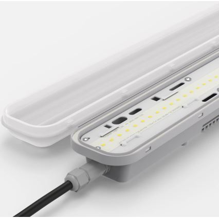 LED-tekninen valaisin, 36 W, 230 V, 4000 K, 120 cm, IP65