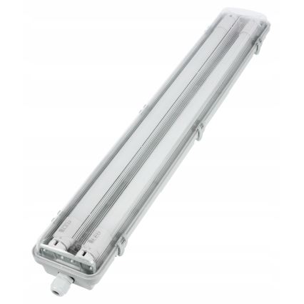 LED-teollisuusloisteputkivalaisin T8 2xG13/10W/230V 6000K 60 cm IP65 valkoinen