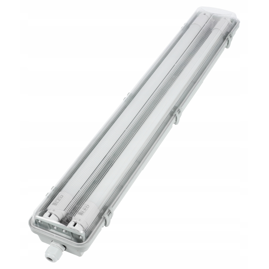 LED-teollisuusloisteputkivalaisin T8 2xG13/10W/230V 6000K 60 cm IP65 valkoinen