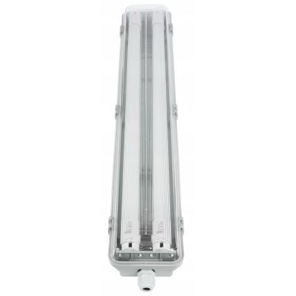 LED-teollisuusloisteputkivalaisin T8 2xG13/10W/230V 6000K 60 cm IP65 valkoinen