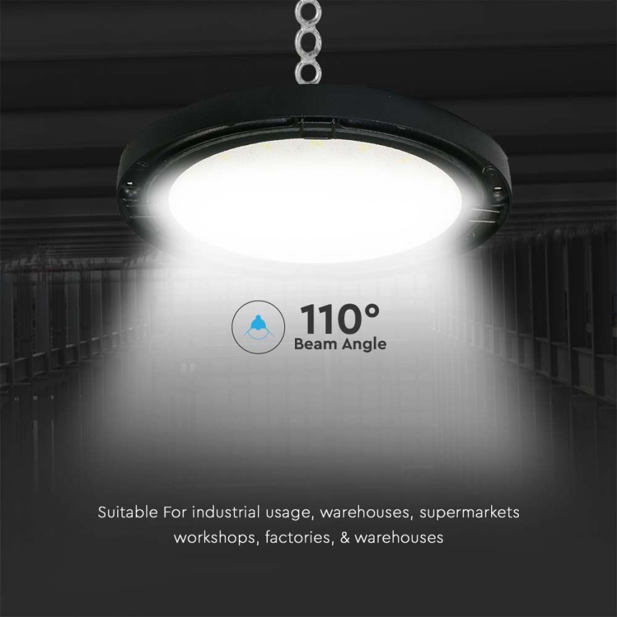 LED Teollisuusvalaisin High Bay LED/100W/230V IP65 6500K
