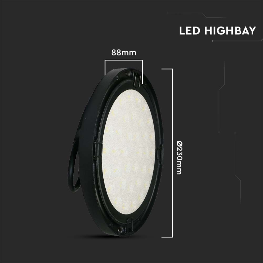 LED Teollisuusvalaisin High Bay LED/100W/230V IP65 6500K