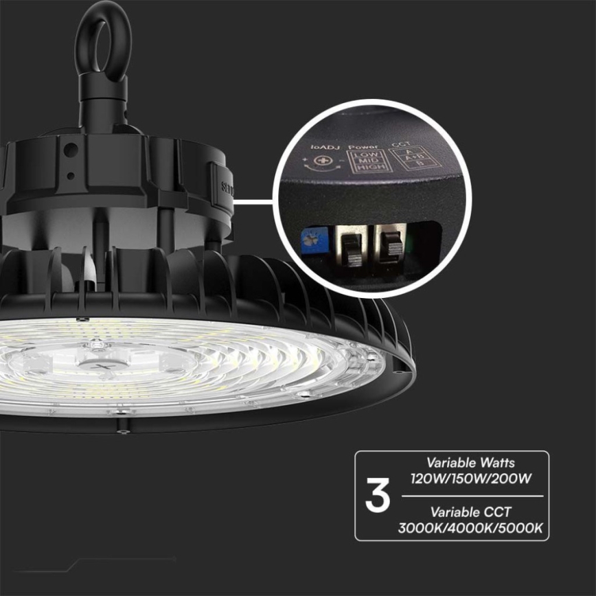 LED Teollisuusvalaisin High Bay LED/200W/230V 3000K/4000K/6000K IP65