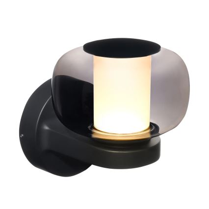 LED-ulko-seinävalaisin MALAGA LED/12W/230V IP44 musta