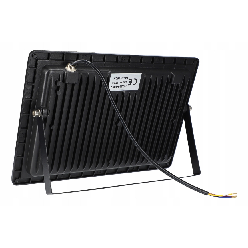 LED-ulkoheittovalo LED/200W/230V 4500K IP65 musta