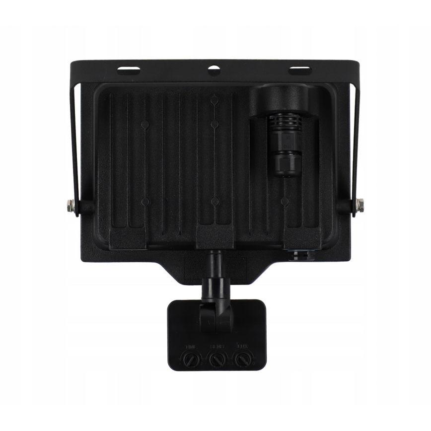 LED-ulkovalonheitin liike- ja hämäräsensorilla LED/50W/230V 4500K IP65 musta