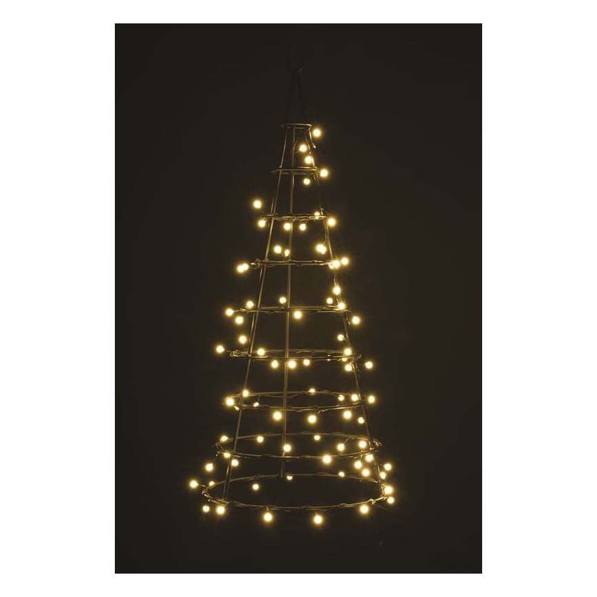 LED-ulkojouluketju CHAIN 8m 80xLED/3,6W/230V IP44