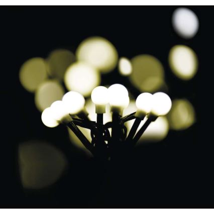 LED-ulkojouluketju CHAIN 8m 80xLED/3,6W/230V IP44