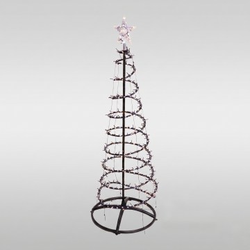 LED-ulkojoulukoriste 524 LED/230 V 15 toimintoa 150 cm IP44 lämmin valkoinen kuusi
