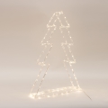 LED-ulkojouluvalo 120xLED/2,1W/230V IP44 lämmin valkoinen – 60 cm joulukuusi