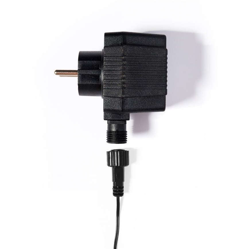 LED-ulkojouluvaloketju CONE FILAMENT 20xE10 19m monivärinen/lämmin valkoinen IP44, Valmistettu Tšekissä