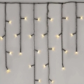 LED-ulkojouluvalosarja 100 LED, 2,5 x 0,9 m, IP44, lämmin valkoinen