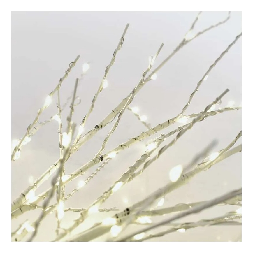 LED-ulkojouluvalosarja 100xLED/3xAA lämmin valkoinen IP44