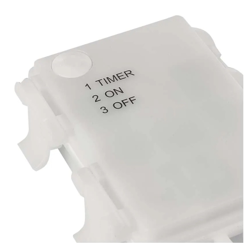 LED-ulkojouluvalosarja 100xLED/3xAA lämmin valkoinen IP44