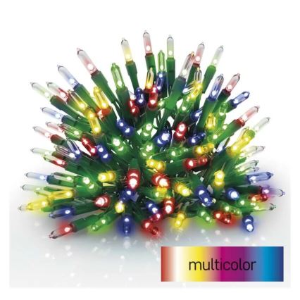 LED-ulkojouluvalosarja 150xLED/27,35m IP44 monivärinen