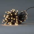 LED-ulkojouluvalosarja 96xLED/7 toimintoa/3xAA 7,7m IP44 lämmin valkoinen