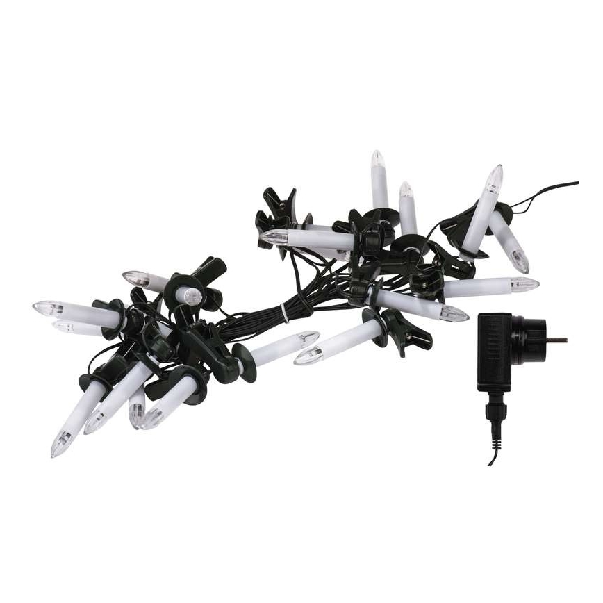 LED ulkojouluvalot 20xLED 12m IP44 monivärinen