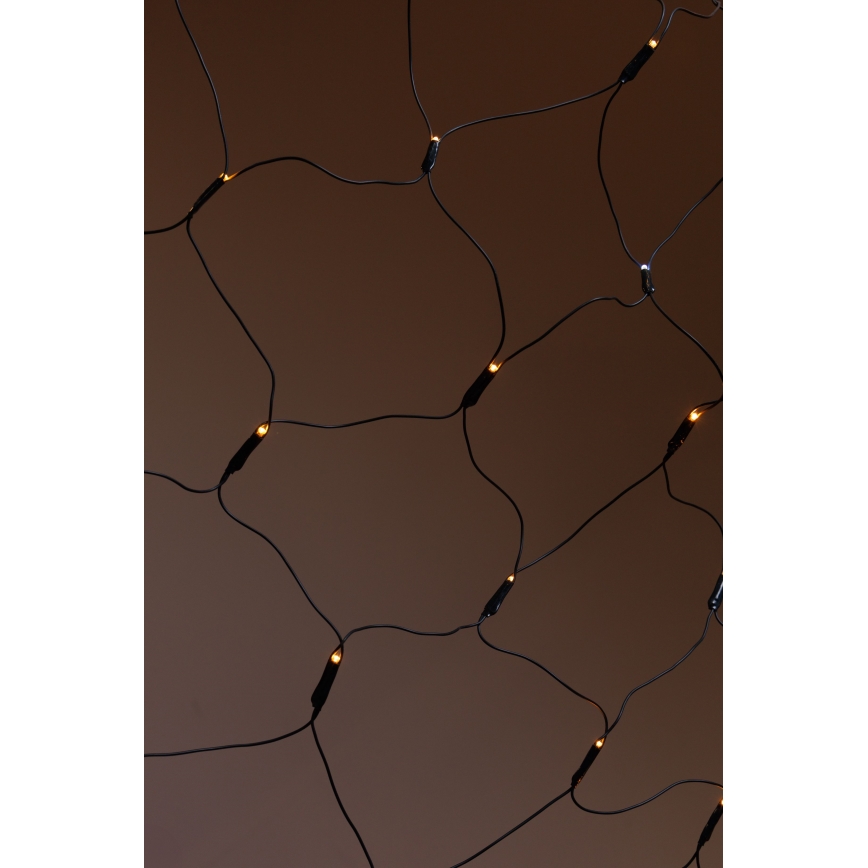 LED ulkojouluverho NET 240xLED/7,2W/230V 1,5x2 m IP44 lämmin valkoinen