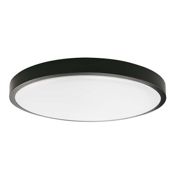 LED ulkokattovalaisin anturilla LED/24W/230V 4000K IP44 musta