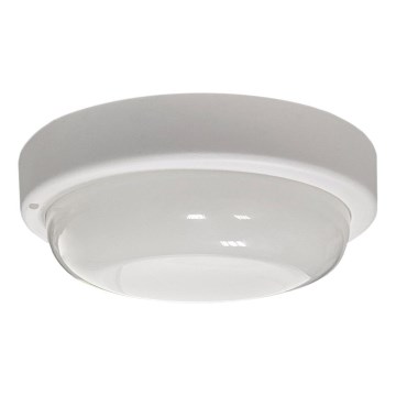 LED-ulkokattovalaisin LED/15W/230V 4200K halkaisija 15,5 cm IP64 valkoinen