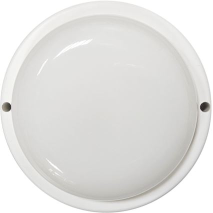 LED-ulkokattovalaisin LED/15W/230V 4200K halkaisija 15,5 cm IP64 valkoinen