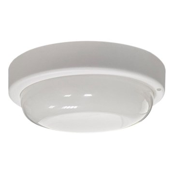 LED-ulkokattovalaisin LED/8W/230V 4200K halkaisija 14 cm IP64 valkoinen