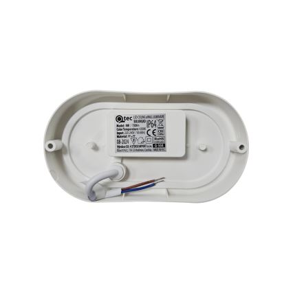 LED-ulkokattovalaisin LED/8W/230V 4200K IP64 valkoinen