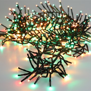 LED ulkokäyttöön tarkoitettu joulukuusen valosarja 576xLED/230V/8 toimintoa 7,2 m IP44 monivärinen