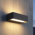 LED-ulkokäyttöön tarkoitettu seinävalaisin, 13 W, 230 V, IP65, musta