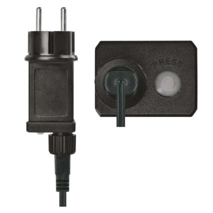 LED-ulkoketju 120xLED/17m IP44 lämmin valkoinen