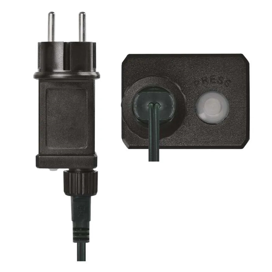 LED-ulkoketju 120xLED/17m IP44 lämmin valkoinen