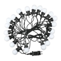 LED Ulkoketju STRING 10m 20xLED/0,5W/24/230V 3000K IP44